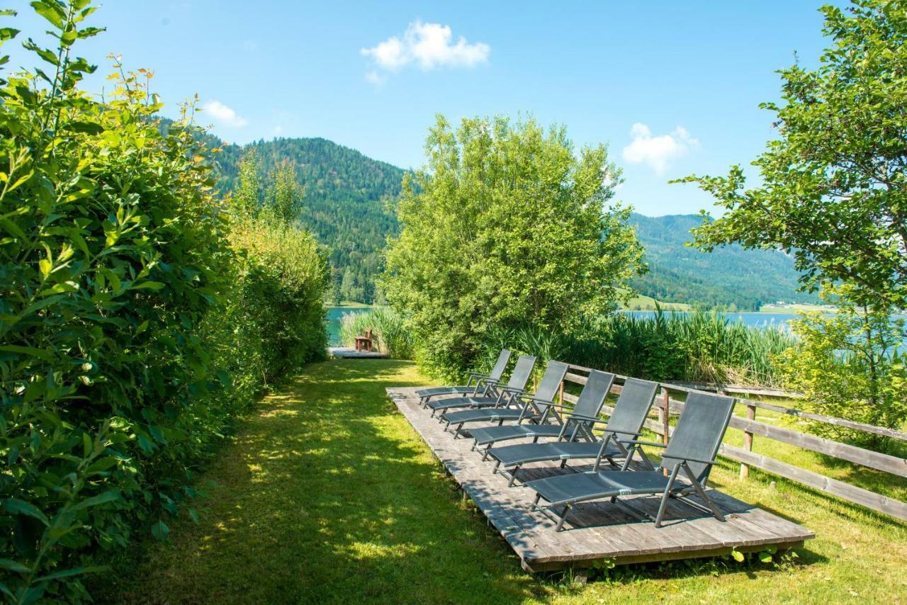 Haus Waldklause Hotel Techendorf Kültér fotó